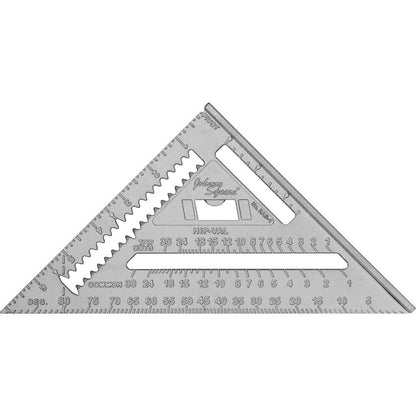 Johnson Level & Tool RAS-1B Johnny Square Professional Aluminum Rafter, 7", Silver, 1 Square