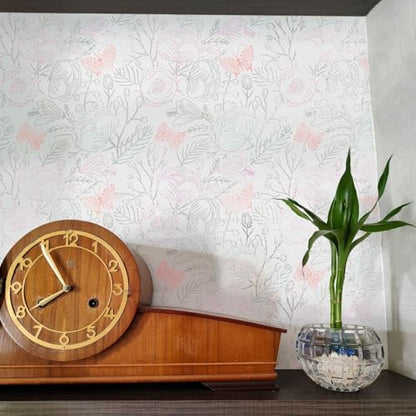 GSS Designs Flower Stencils for Painting on Wood Canvas Paper Fabric Floor Wall Floral Stencils12x12Inch Reusable DIY Art Craft Stencils for Painting Flowers and Leaves