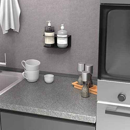 Koova 2 All-Purpose Spray Bottle Holder | Easy Install Wall Mount Hardware Included | Heavy-Duty Powder Coated Steel Storage Rack for Garage And Home | Craft Workspace Paint Bottle Organizer USA Made