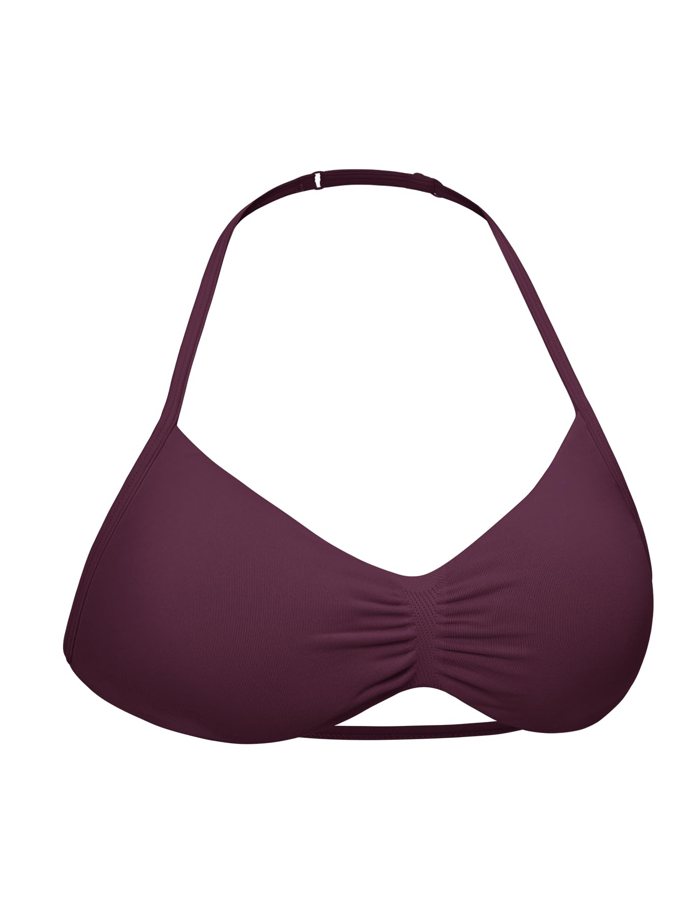 VOYJOY Impact Strappy Sports Bra Adjustable Padded Workout Bra for Women