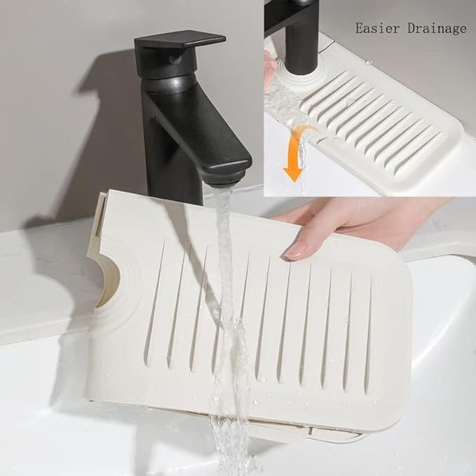 Silicone Faucet Splash Guard Mat