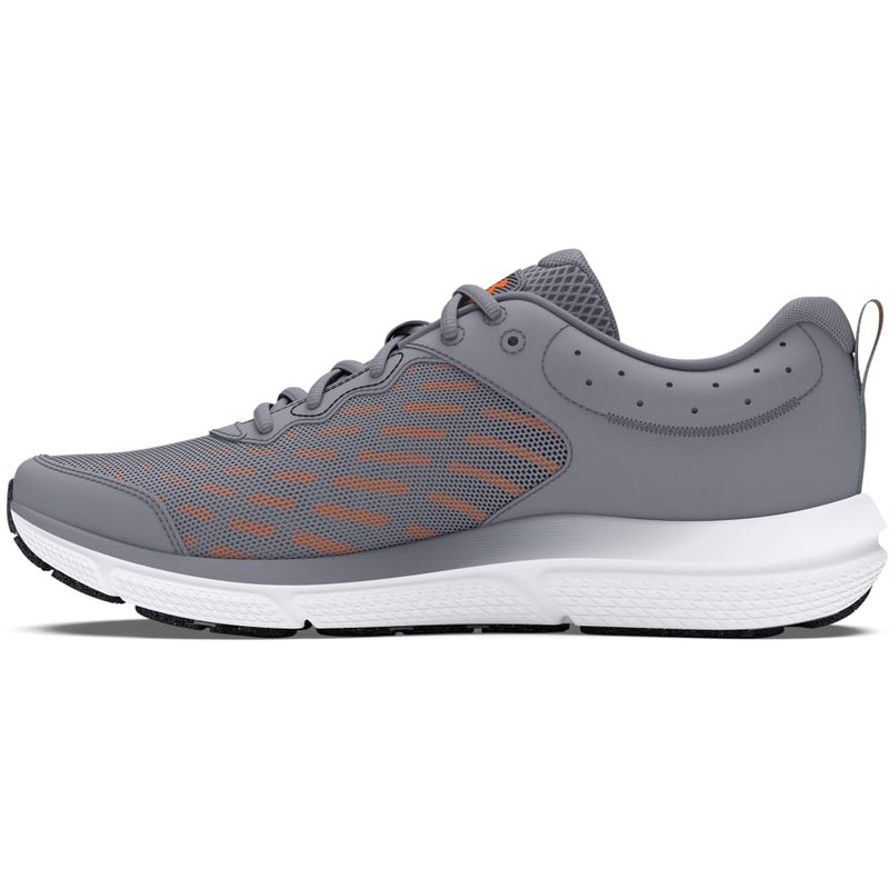 Under Armour Men's Charged Assert 10, (105) Steel/Steel/Atomic, 8.5, US