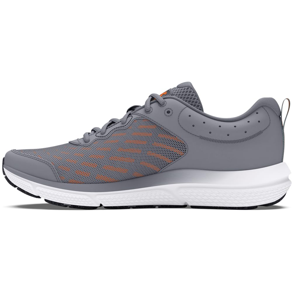 Under Armour Men's Charged Assert 10, (105) Steel/Steel/Atomic, 8.5, US