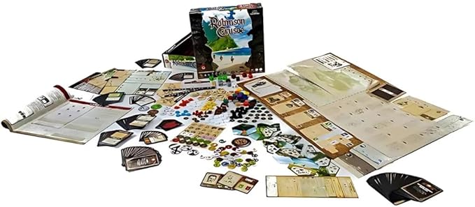 Portal Games Robinson Crusoe Adventures on the Cursed Island Board Game