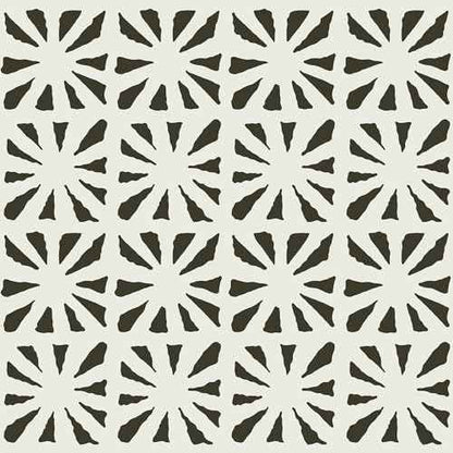 Peel and Stick Wallpaper Geometric Boho Contact Paper Black 78.7 "x17.3 Beige Self-Adhesive Wallpaper Vintage for Bedroom Waterproof Removable Shelf Liner Decal Vinyl Roll