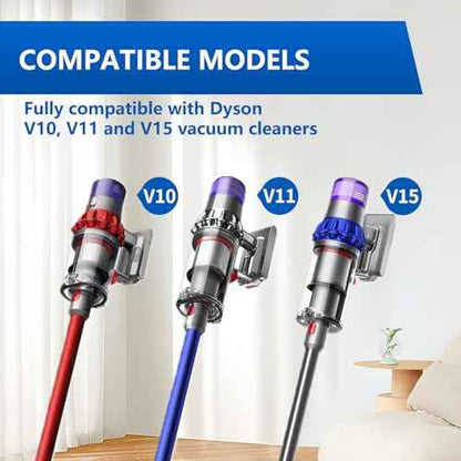 Upgraded High Torque Head Replacement Compatible with Dyson V10 V11 V15 Vacuum Cleaner, Replacement Vacuum Head with Anti-Tangle and Adjustable Suction Suitable for Hardwood Floor & Carpet and Rug