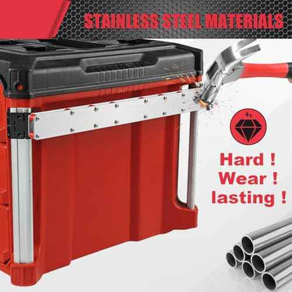 Power Drill Holder Fits for Milwaukee Packout Toolbox,Tape Measure Tool holder,Hanging Screwdrivers, Wrenches on The Side for Packout Toolbox Organizer