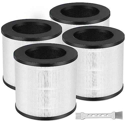 4 Pack Model 14 Replacement Filter for MA Air Puri-Fier Models 14/14B/14W, 3-in-1 Filter Contains Pre-Filter and Activated Carbon Filter¡£