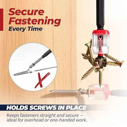 3PCS Magnetic Screw Rings ? Removable Magnetizer Rings for 1/4" Hex Bits, Powerful Rare Earth Neodymium Magnet, Compatible with Screwdrivers, Power Drills & Hex Wrenches