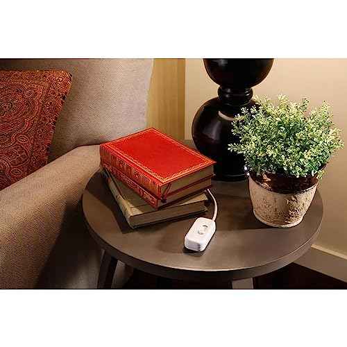 Lutron Credenza LED+ 100-Watt Plug-in Lamp Dimmer Switch, TTCL-100H-WH-2, White (2 Pack)