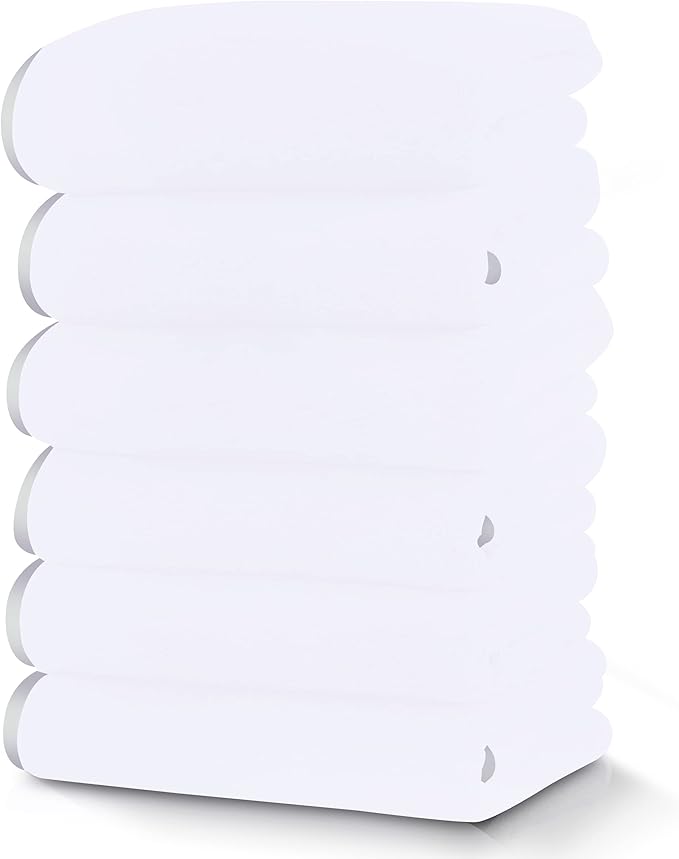 TENSTARS Silk Hemming Hand Towels