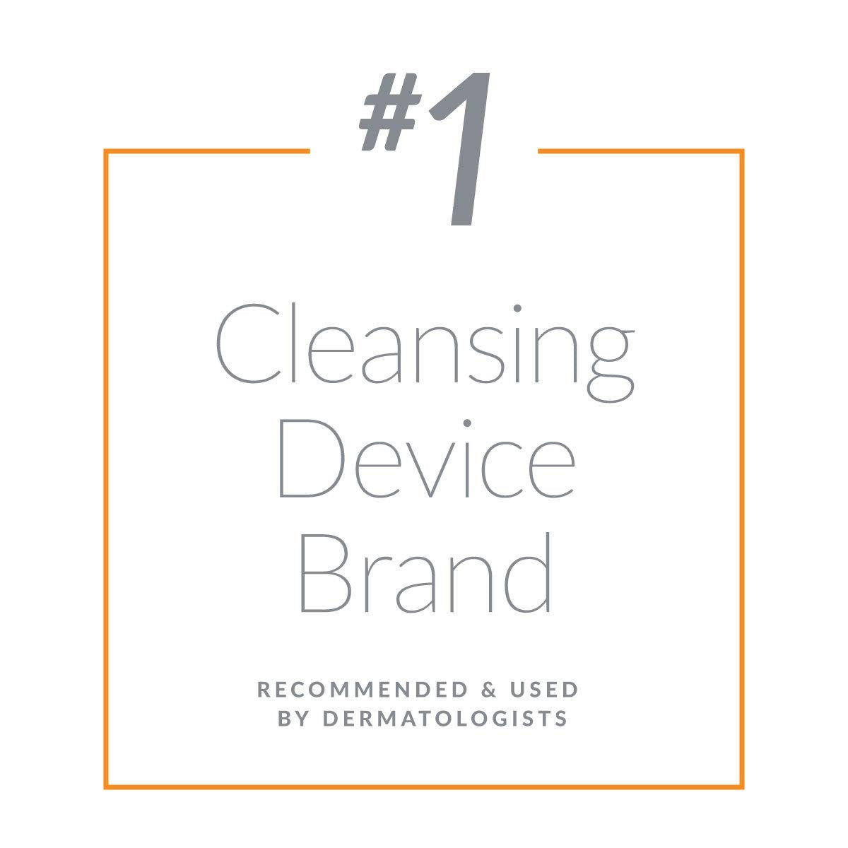 Clarisonic Sensitive Facial Cleansing Brush Head Replacement for Mia 1, Mia 2, Mia Fit, Alpha Fit, Smart Profile Uplift, 4 Count