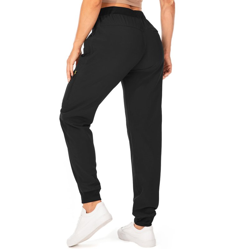 Toomett Women's Joggers Pants Sweatpants for Women Lounge Workout Jogging Outdoor Running Casual Track Pants with Pockets,2066,Black,S