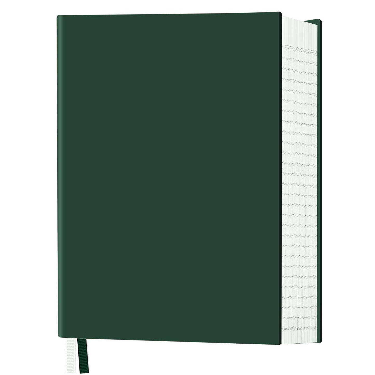 Notebook Journal, Dotted Journal, 8.5" x 11", 400 Pages Dot Grid Notebook, No Bleed Thick Paper, Leather Journal for Bullet Journaling, Work, School, Notes, 125pcs Sticky Tabs, Inner Pocket, Green