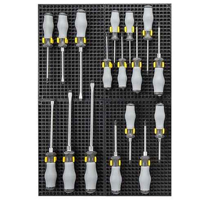 FREE ZONE - 60-Piece Universal Clips - Accessory for FREE ZONE socket organizer to Clip On and Organize Tools