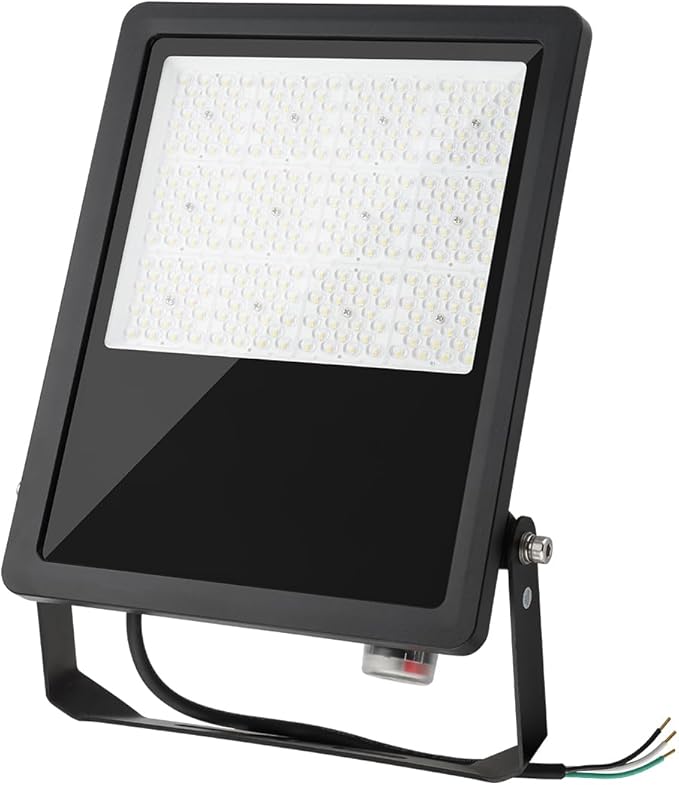 kadision LED Flood Light with 4 Selectable Wattage 200W/150W/100W/75W, Dusk-to-Dawn Photocell, 22000lm 5000K 100-277V IP66 Waterproof Trunnion Mount Outdoor Parking Lot Lights, ETL Listed