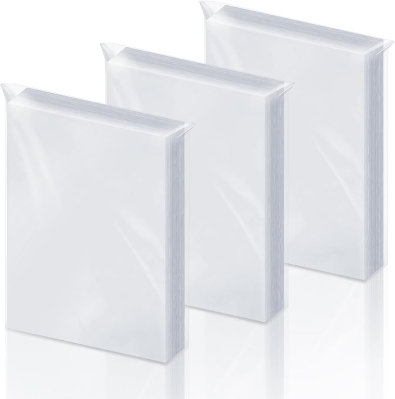 Card Sleeves - 300 Clear Plastic Trading Card Protectors for Baseball, Sports & MTG | 3.6" L x 2.6" W