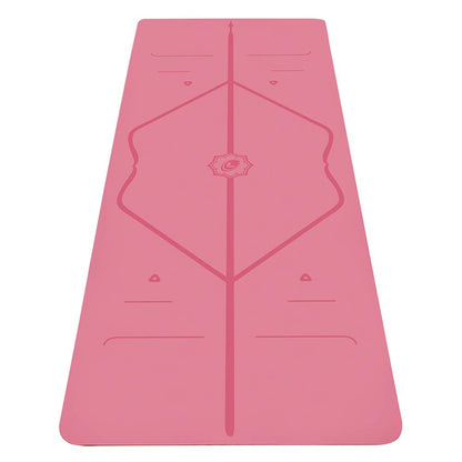 Liforme Travel Yoga mat – Patented Alignment System, Warrior-Like Grip, Non-Slip, Eco-Friendly, Ultra-Lightweight and Sweat Resistant, Made with Natural Rubber