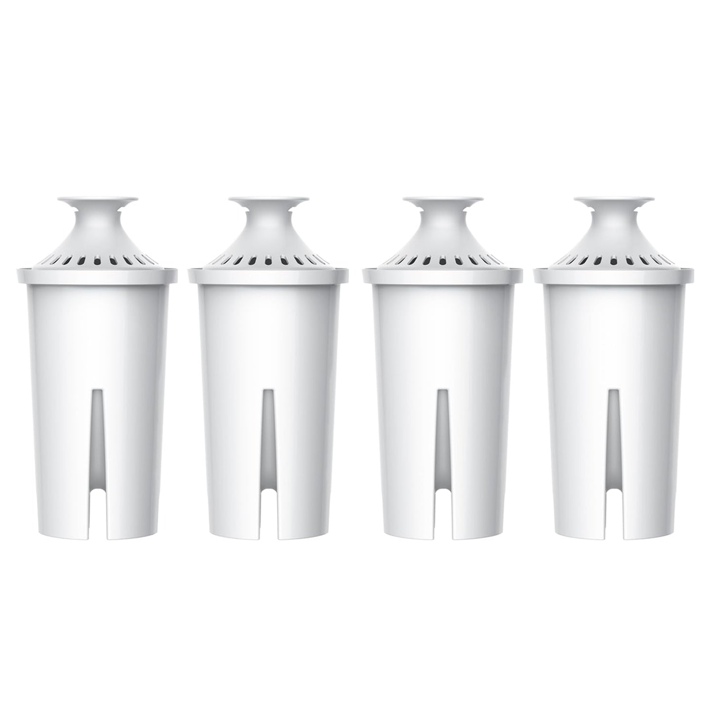 AQUA CREST CF06A Replacement for Brita® Filter, Brita® Water Pitchers and Dispensers, Classic OB03, Mavea® 107007, and More, NSF Certified Pitcher Water Filter, 4 Pack