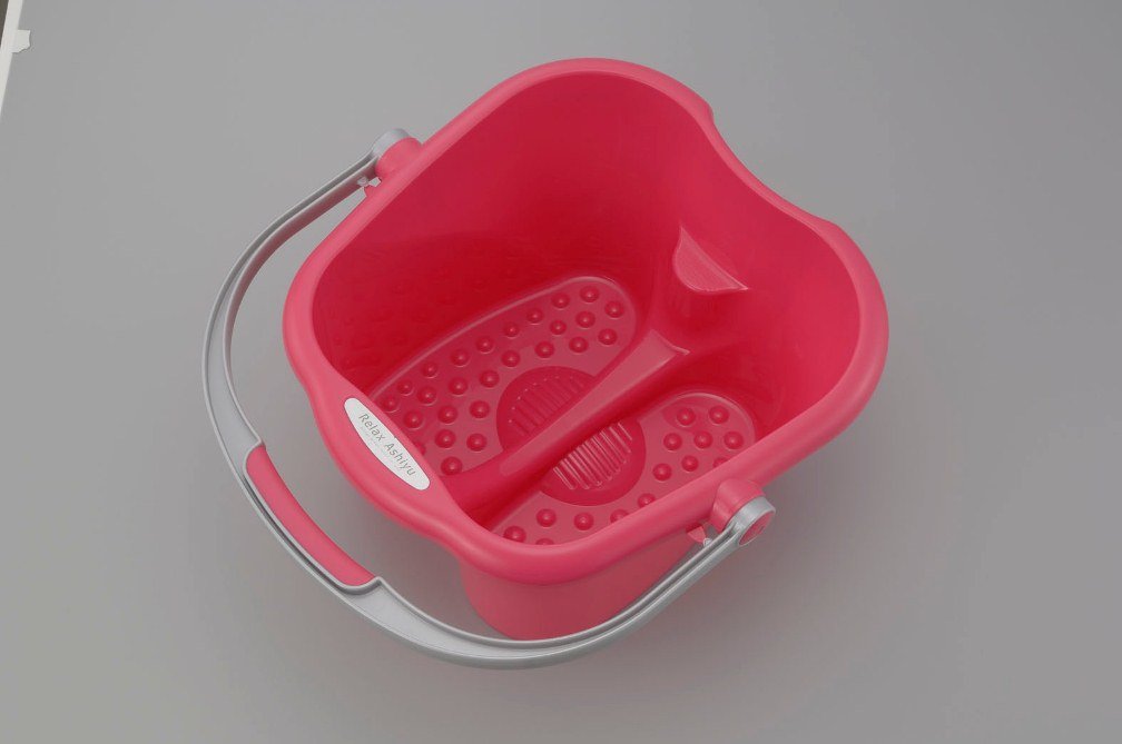 Inomata Chemistry 2503 Inomata Foot Bath, Relaxing, Cold Protection, Pink