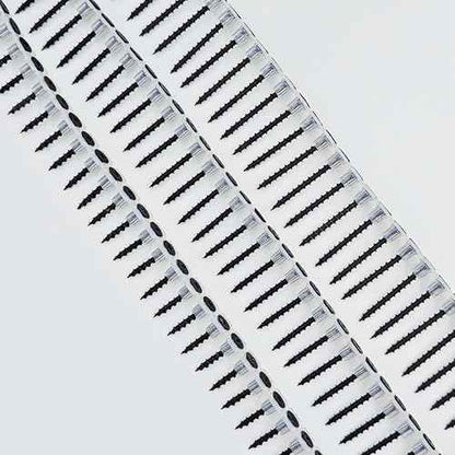 Plastic Chain Belt Drywall Screws 1000pcs #6 * 1-1/4 Drywall to Wood Collated Screw