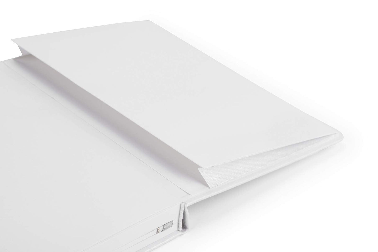 Minimalism Art, Premium Hard Cover Notebook Journal, Classic 5" x 8.3", 122 Numbered Pages, Gusseted Pocket, Ribbon Bookmark, Extra Thick Ink-Proof Paper 120gsm, San Francisco (Dotted, Amber Yellow)