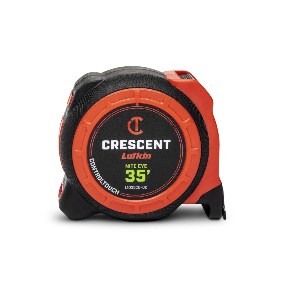 Crescent Lufkin 35ft CONTROLTOUCH NITE Eye™ Tape Measure | L1035CB-02