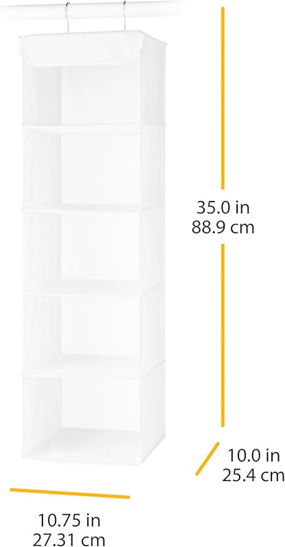 Whitmor 5 Section Closet Organizer