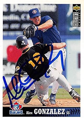Sports Memorabilia Autograph Warehouse 343754 Alex Gonzalez Autographed Baseball Card - Toronto Blue Jays FT 1997 Upper Deck No. 506