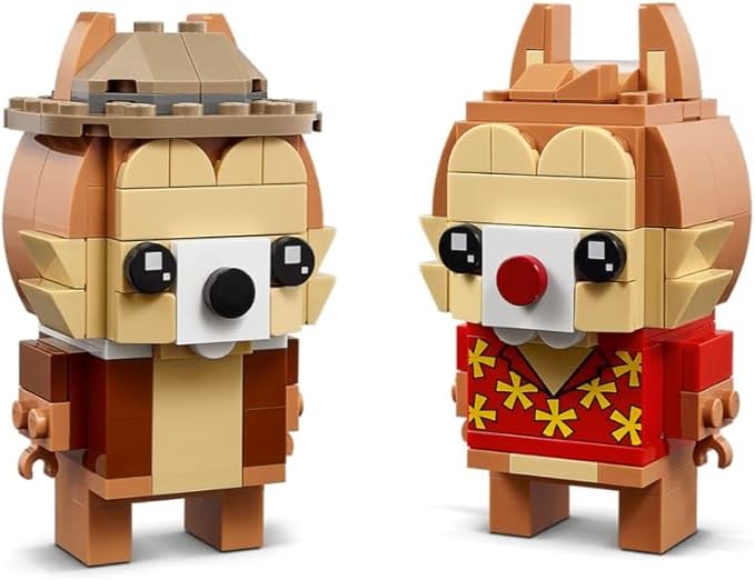 Lego BrickHeadz Chip and Dale Building Toy Set for Kids Boys and Girls Ages 10+ (226 Pieces)