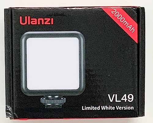 Ulanzi VL100X Selfie Light, Clip LED Light Panel for Phone/Laptop/Tablet/Computer, Bi-Color Portable Clip Camera Light with Dimmable 2500-6500K with 2000mAh Battery for Video Conference/Picture