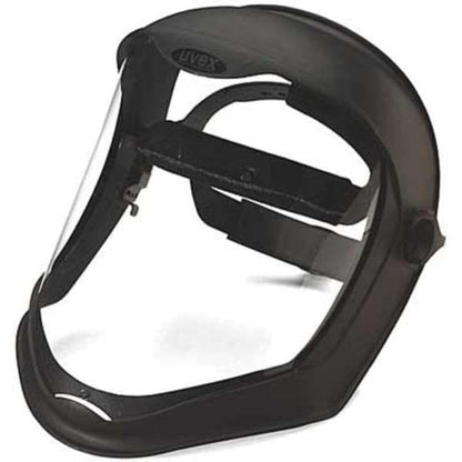Honeywell Uvex Bionic Face Shield with Clear Polycarbonate Visor and Anti-Fog/Hard Coat (S8510)