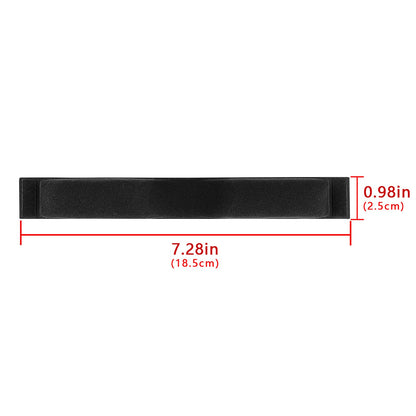 Geekria Mesh Fabric Headband Pad Compatible with Sennheiser HD650, HD660S, HD660S2 Headphones, Replacement Band Repair Part (Black).