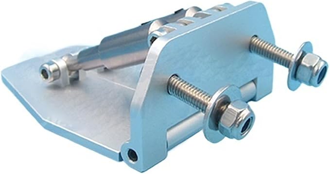 CNC Aluminum Trim Tabs 63mm for RC Gas Boat Racing O Boats Methanol Electric Speedboats Planing Plates 1 Pair