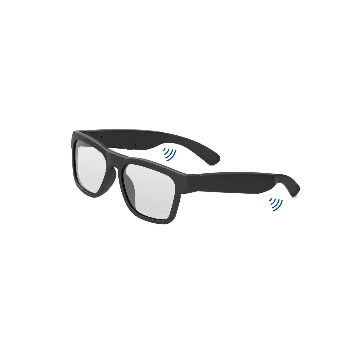 OhO Smart Glasses,Polarized Sunglasses with Bluetooth Speaker,Athletic/Outdoor UV Protection and Voice Control,Unisex(Mirror Blue Lens)