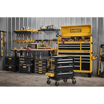 DEWALT TOUGHSYSTEM 2.0 DXL Workshop Tool Storage Kit, Portable Tool Storage with Wheels (DWST086502)