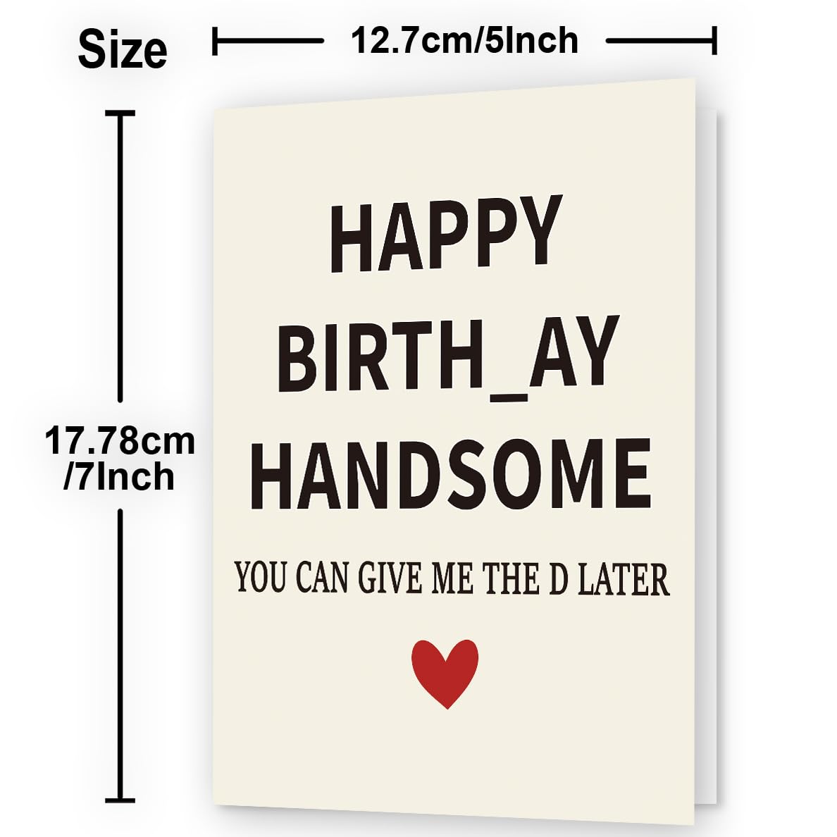 WowBefun Gifts for Men Him | Funny Birthday Card & Gifts for Men Husband Boyfriend Him, Happy Bday Card