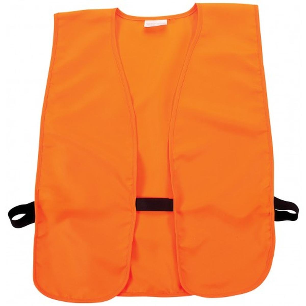 Allen Company Blaze Orange Hunting Vest (Adult, XL or Child) Quiet Polyester, No Zippers - Adjustable Hook and Loop Closure - Fits Over Jacket (26"-60") - High Visibility Vest - Hunting Accessories