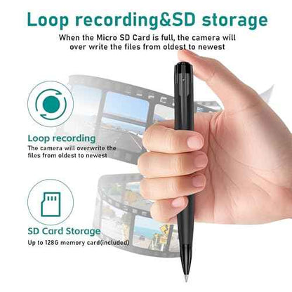 1080P Mini Camera for Home with 64GB Card Security Camera with Motion Detection Night Vision