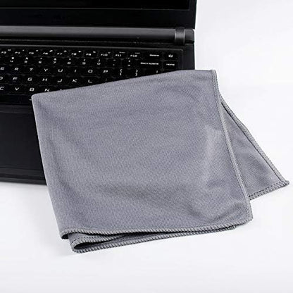 KLNYOO Microfiber Glass Cleaning Cloths Lint Free Streak Free Quickly and