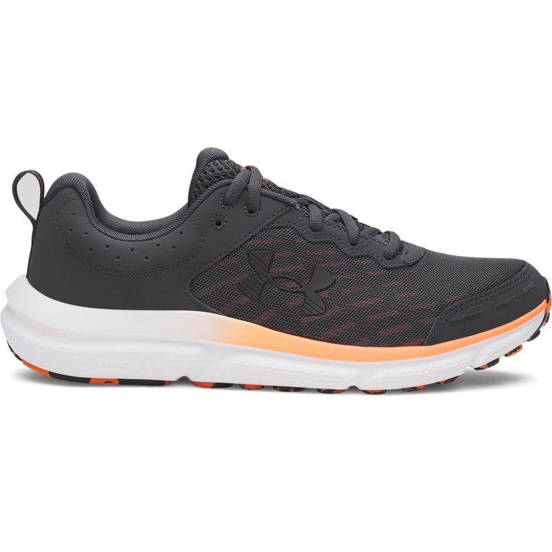 Under Armour Men's Charged Assert 10 Shoes, Anthracite/Team Orange/Black, 11