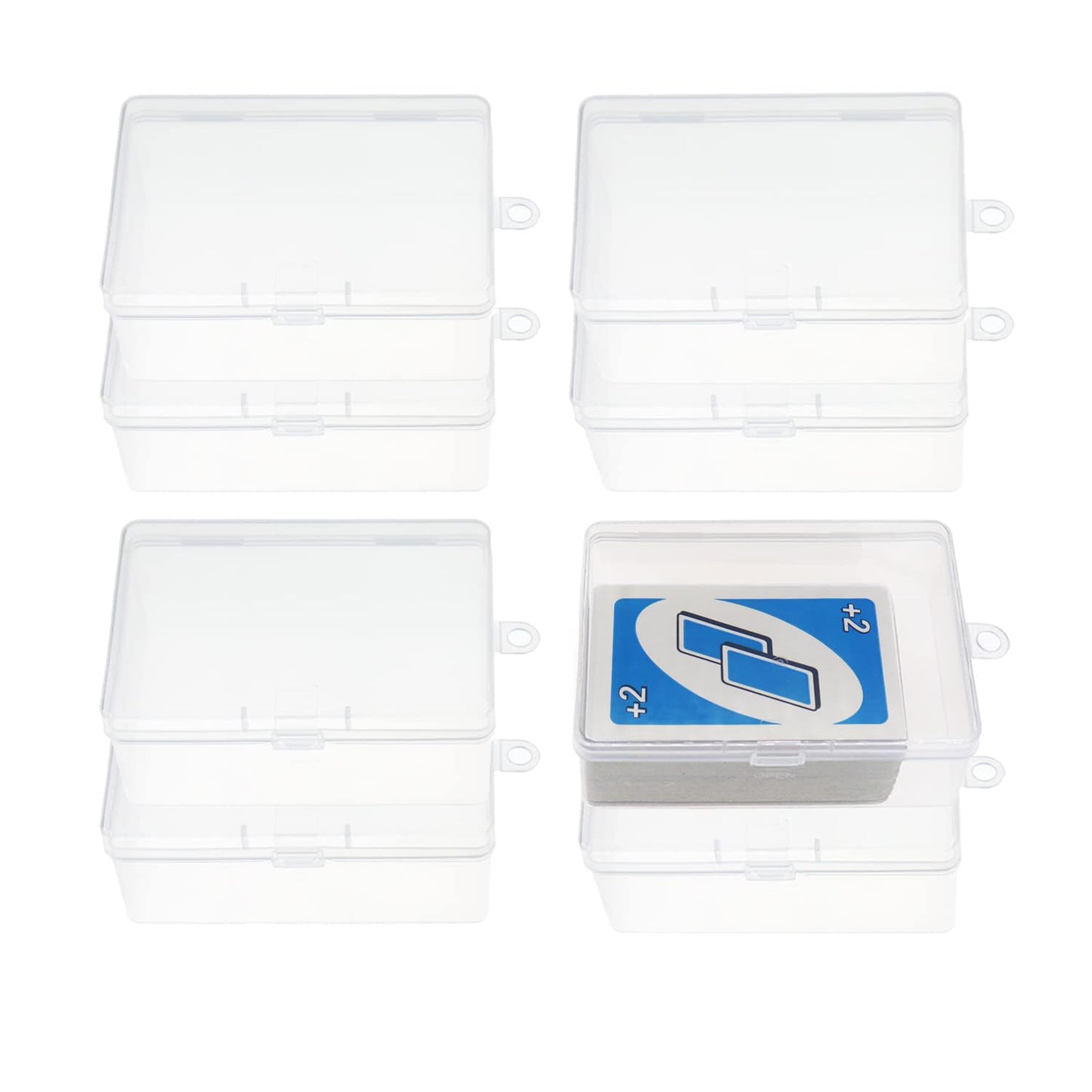 Plastic UNO Card Box Case Holder,Playing Card Case,Playing Card Box Storage