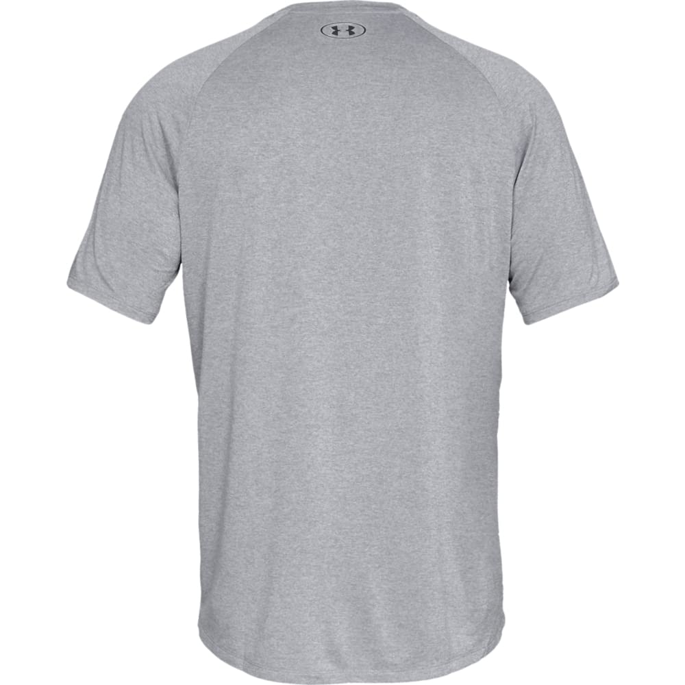 Under Armour Men's Tech 2.0 Short-Sleeve T-Shirt , Steel Light Heather (036)/Black, Medium