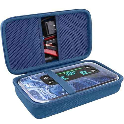khanka Stroage Case for HALO Bolt Ultimate 2.0/HALO Bolt Air +1750 Portable Car Battery Jump Starter,Case Only (Blue)