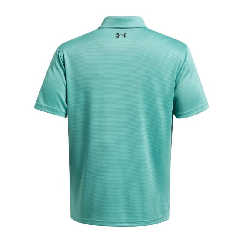 Under Armour Men's Tech Golf Polo, (957) Green Wave / / Pitch Gray, X-Small