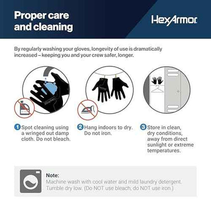 HexArmor Cut-Resistant Safety Work Gloves | HexBlue Series