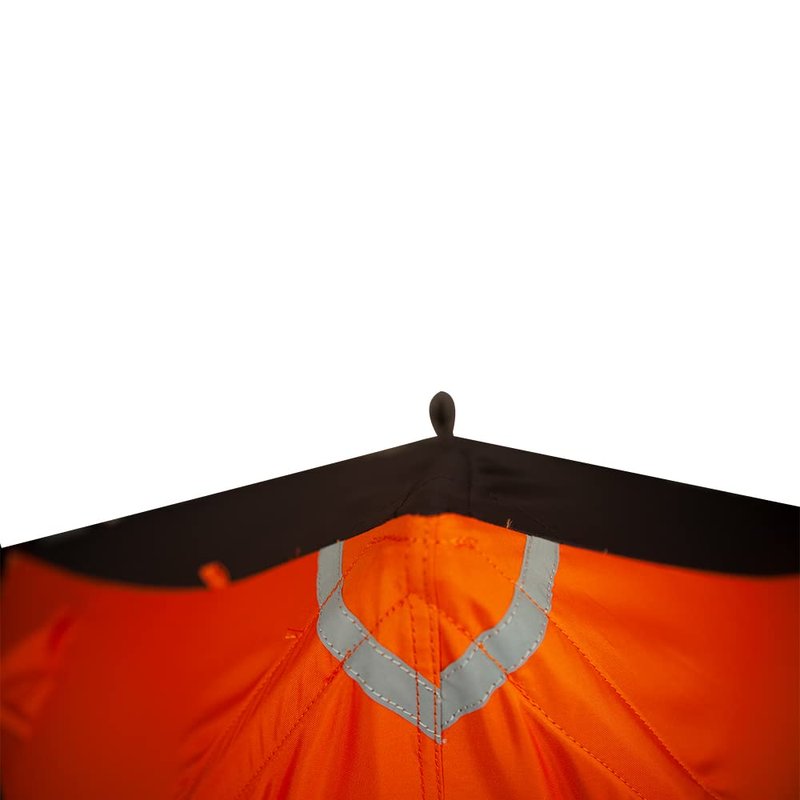 Nordic Legend Arctic Blaze 3-4 Man Pop-Up Portable Ice Fishing Shelter,34 Square Feet of Fishable Area, Portable Ice Shanty