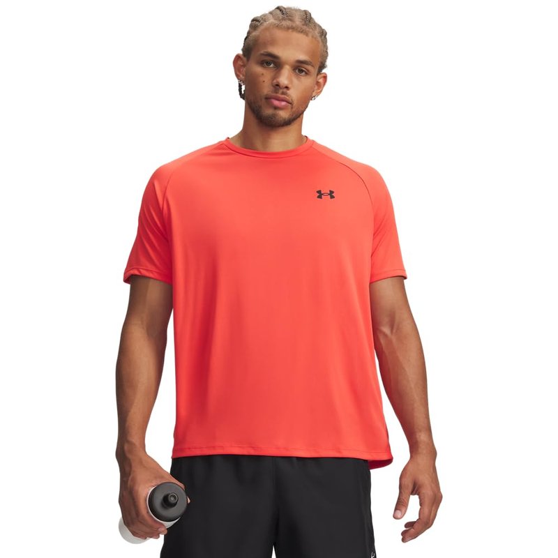 Under Armour Men's Tech 2.0 Short-Sleeve T-Shirt, (692) Venom Red / / Black, X-Small