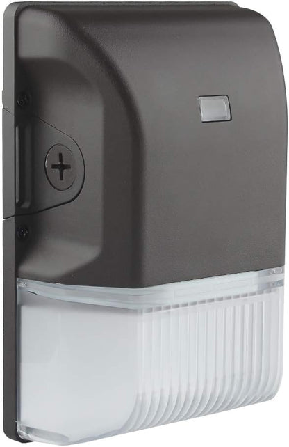 dephen 30W LED Wall Pack with Photocell, Dusk to Dawn Outdoor Lighting 5000K, 4050Lm Mini Wallpack Light, AC100-277Vac IP65 Exterior Security Lamp (UL-Listed)