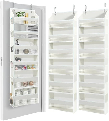 HOMELUX THEORY UPGRADED 6 Tiers Over The Door Organizer Hanging